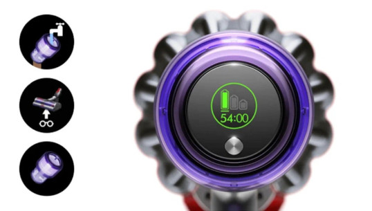 Пылесос Dyson V 11 extra SV28 (никель/красный) купить в Беларуси. - Интернет-магазин Dyson. Фото 6