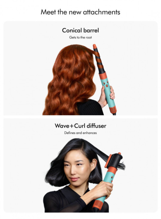 Фен-стайлер Dyson HS 08 Airwrap Complete Long керамическая патина (533593-01) купить в Беларуси. - Интернет-магазин Dyson. Фото 2