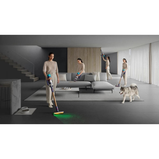 Пылесос Dyson Gen5 Detect Absolute (никель/фиолетовый) купить в Беларуси. - Интернет-магазин Dyson. Фото 9
