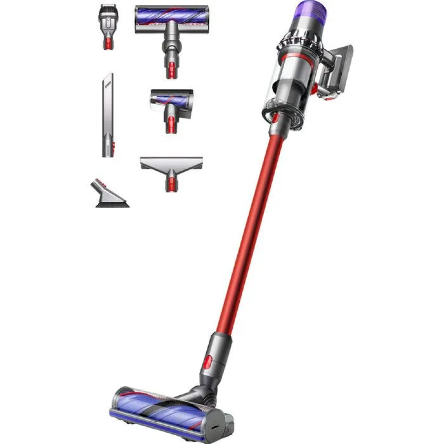  Пылесос Dyson V 11 extra SV28 (никель/красный) купить в Беларуси. - Интернет-магазин Dyson. Фото 2 