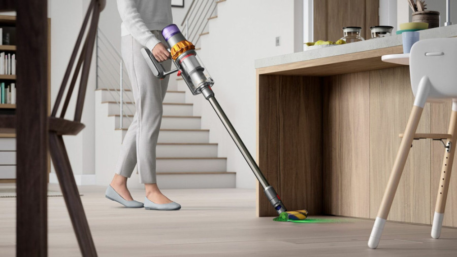  Пылесос Dyson V 15s Detect Submarine (желтый/никель) купить в Беларуси. - Интернет-магазин Dyson. Фото 8 