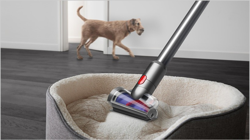 Пылесос Dyson V 15 Total Detect clean SV47 (никель/черный): Насадка для уборки шерсти и волос