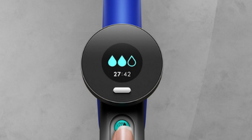 Пылесос Dyson Wash G1 (черный/синий): Уровень увлажнения 2