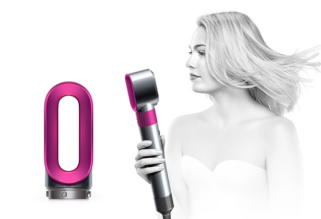 Стайлер Dyson Airwrap с длинными цилиндрическими насадками: Насадка для сушки волос перед укладкой