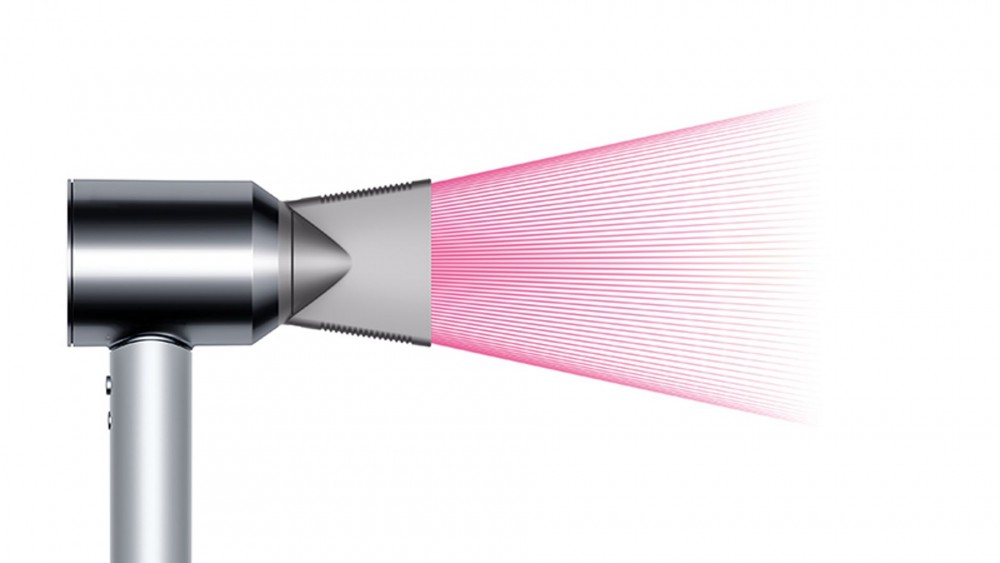 Фен Dyson Supersonic профессиональная версия: Насадка-концентратор приобрела более широкий и тонкий профиль