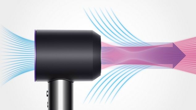 Фен Dyson Supersonic Purpur: Технология Air Multiplier™