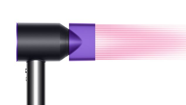Фен Dyson Supersonic Purpur: Усовершенствованная насадка-концентратор