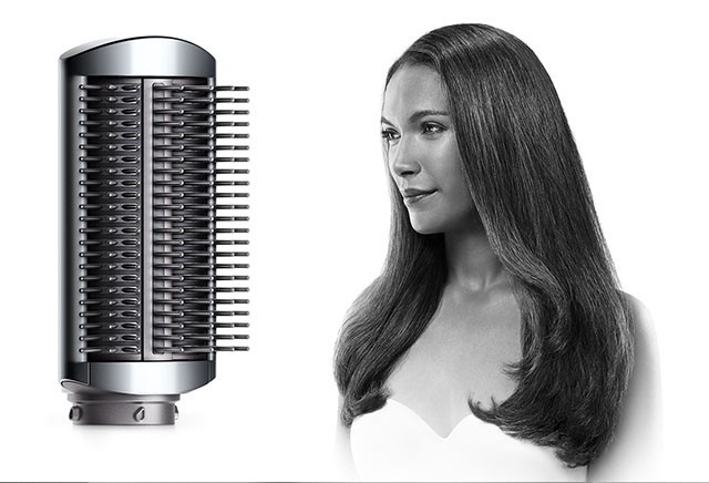 Стайлер Dyson Airwrap фуксия с дорожным чехлом: Жесткая щетка для выпрямления волос