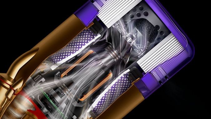 Пылесос Dyson Micro 1.5kg: Мощный двигатель Dyson Hyperdymium™