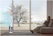 Очиститель воздуха Dyson TP 08 Pure  Cool: Подача рассеянного воздуха