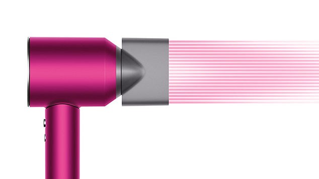 Фен Dyson Supersonic с набором расчесок: Насадка-концентратор