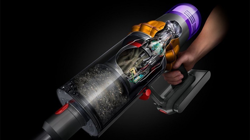 Пылесос Dyson V 15 Absolute: Измеряет микроскопические частицы
