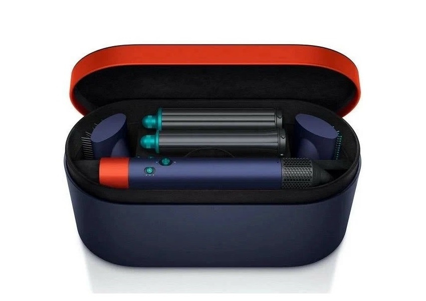 Стайлер Dyson Airwrap с длинными цилиндрическими насадками (берлинская лазурь/топаз): Чехол для хранения